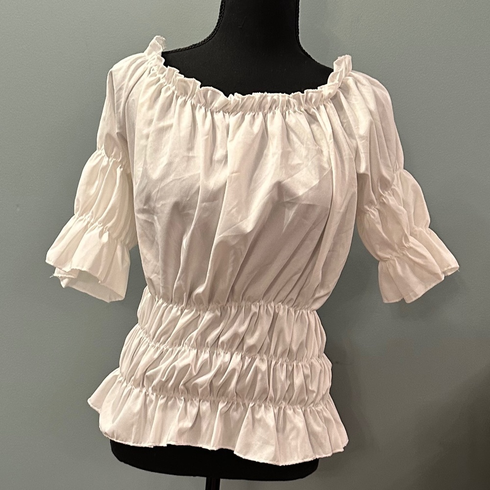 Off the shoulder Cosplay pirate top